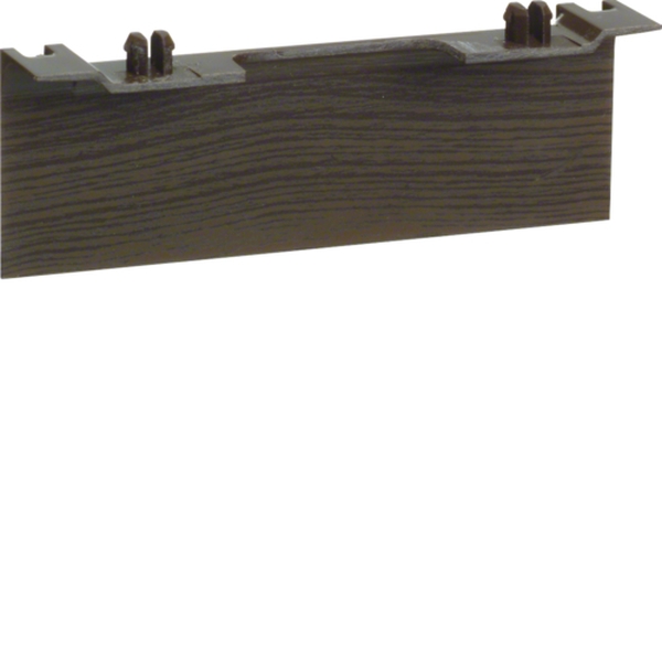 Hager SL20080ACD6 Geräteträgerschürze für Geräteträger universal design SL 20x80mm Dekor Sucupira