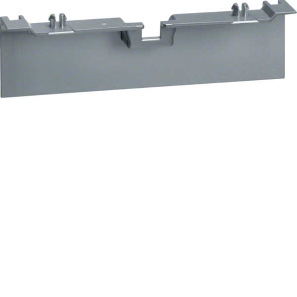 Hager SL20080AD1 Geräteträgerschürze für Geräteträger zu SL 20x80mm Dekor Aluminium