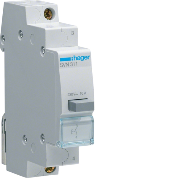 Hager SVN311 Taster 16A 1 Schließer 230V AC 1PLE