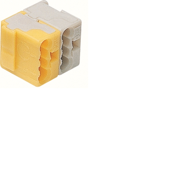 Hager TG025 Bussteckklemmen 2-polig gelb / weiss KNX