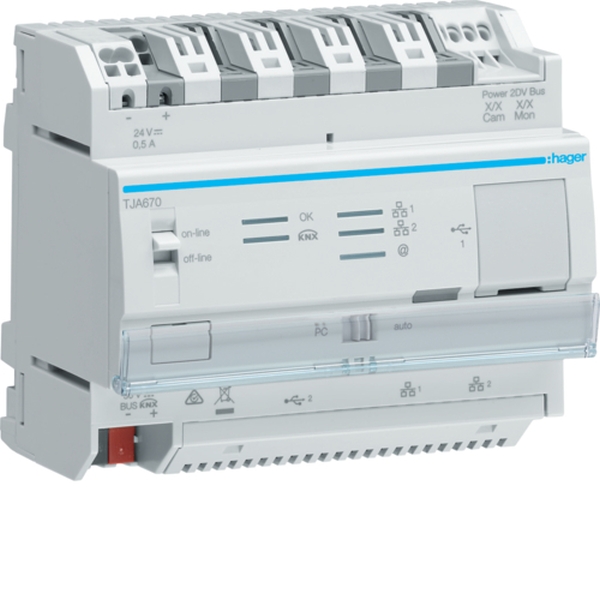 Hager TJA670 domovea basic mit easy und IoT