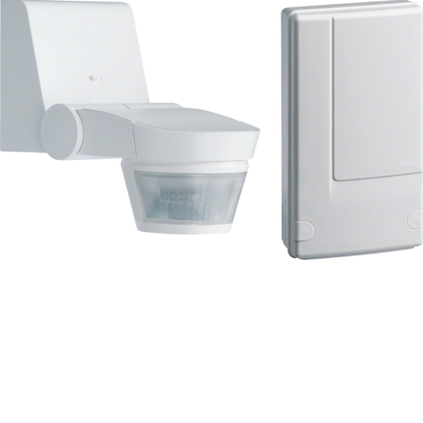 Hager TRE720 Funk AP Kit Bewegungsmelder Batterie + AP Ausgang 10A quicklink
