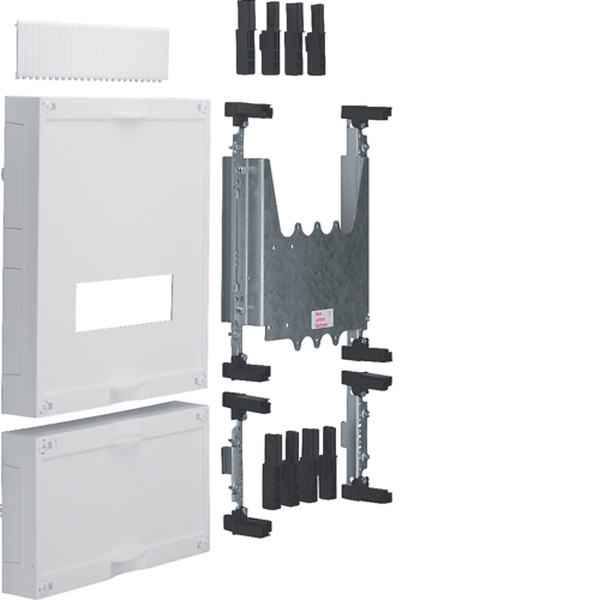 Hager UK31B3 Baustein,univers N 450x250mm für Leistungsschalter x250A mit 150mm Leerbaustein