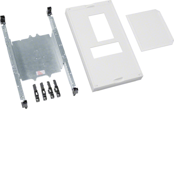 Hager UK31B4M Baustein,univers N 450x250mm für Leistungsschalter x250A + FI mit Motorantrieb