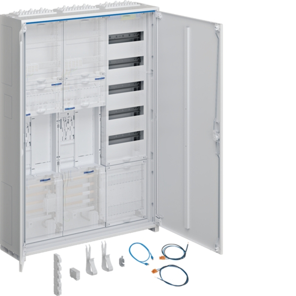 Hager ZB33SET25LK Komplettschrank universZ 2 Zählerplätze BKE-I APZ VT5 1100mm 3-feldig