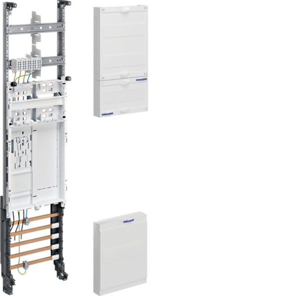 Hager ZH3EF17 Komplettfeld universZ 1050mm 1 Zählerplatz 1 feldig BKE-I
