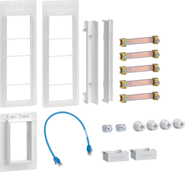 Hager ZM01MS Verbindungssatz universZ eHZ Schrank/Schrank inkl. WAN-Verbindung