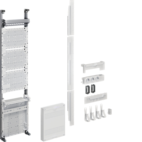 Hager ZU37NW5APZ2 Multimediafeldig universZ 1050mm 1-feldig mit APZ unten