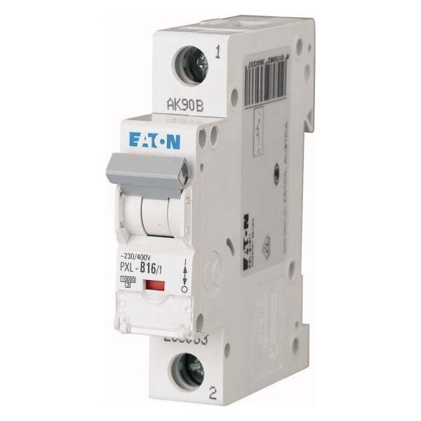 Eaton PXL-B16/1 LS-Schalter mit Beschriftungsfeld B 16A 1p