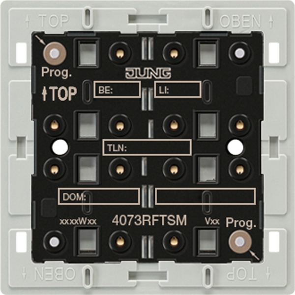 Jung 4073RFTSM KNX RF Funk-Wandsender-Modul 3-fach F40