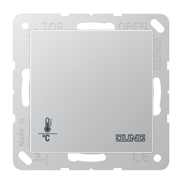 Jung A2178ORTSAL KNX Objektregler mit integrierter Tasterschnittstelle 4-fach Serie A aluminium