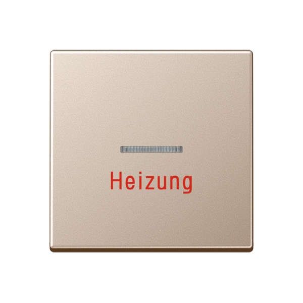 Jung A590HCH Wippe 1-fach mit Lichtleiter Heizung Serie A champagner