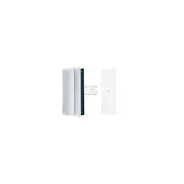Jung A590NAGL Transparente Wippe Serie A