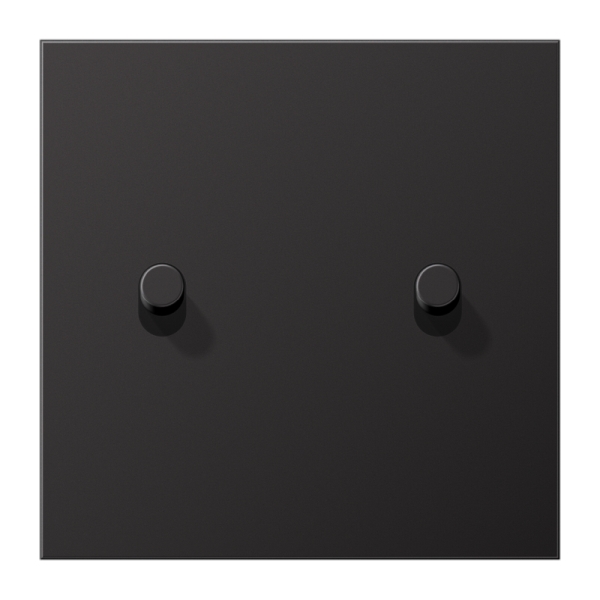 Jung AL12-5DR01 Abdeckung mit Kipphebel Zylinder 1-fach 2 Kipphebel Serie LS 1912 dark (lackiertes Aluminium)