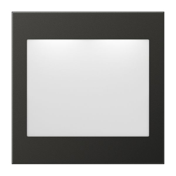Jung AL2539ANLEDWB LED-Lichtsignal cremeweiß und blau Serie LS anthrazit (lackiertes Aluminium)