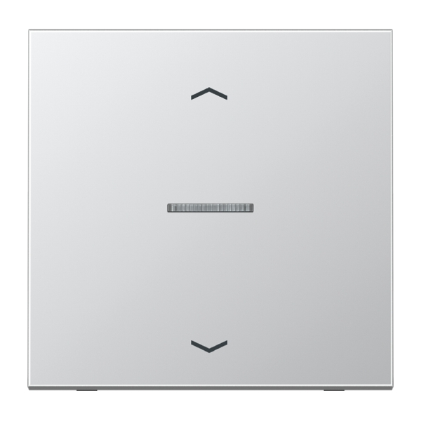 Jung AL2990KO5P Wippe 1-fach mit Lichtleiter mit Pfeilsymbolen Serie LS Aluminium