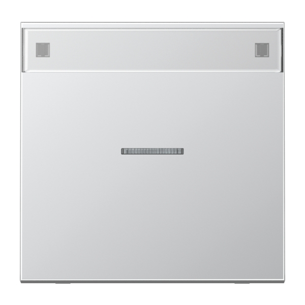 Jung AL2990NAKO5 Wippe 1-fach mit Lichtleiter mit Schriftfeld Serie LS Aluminium
