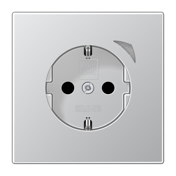 Jung BTAL1521S-L SCHUKO Steckdose 16A 250V Schraubklemmen mit Funktionsanzeige integrierter erhöhter Berührungsschutz SAFETY+ Thermoplast lackiert Serie LS,