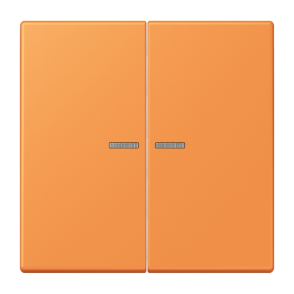Jung BTLC17102225 JUNG HOME Taster 2-fach Serie LS orange clair
