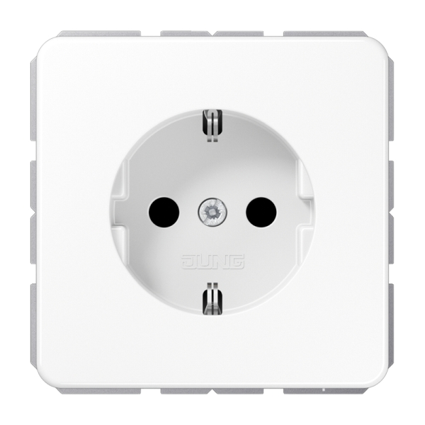 ** Jung CD1520BFWW SCHUKO Steckdose 16A 250V Thermoplast Serie CD alpinweiß