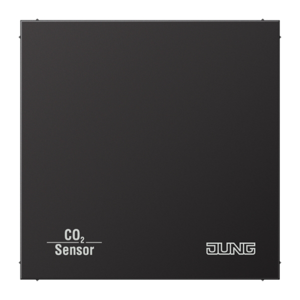 Jung CO2AL2178D KNX CO2-Sensor Aluminium lackiert Serie LS dark (lackiertes Aluminium)