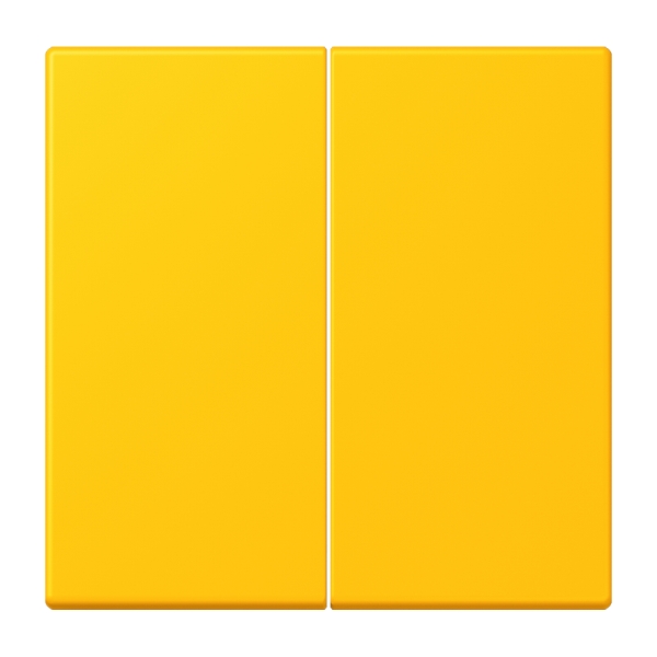 Jung ENOLC995263 EnOcean Funk-Wandsender 4-kanalig Serie LS le jaune vif