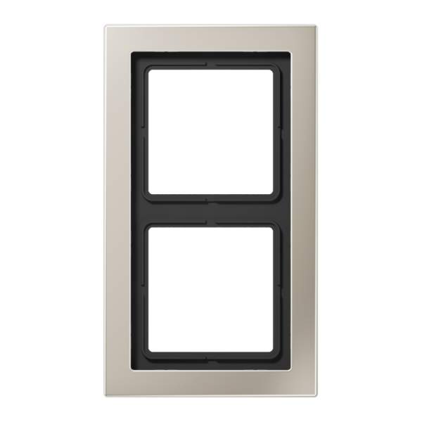 Jung ESD2982 Rahmen 2-fach senkrechte und waagerechte Montage LS-DESIGN Edelstahl