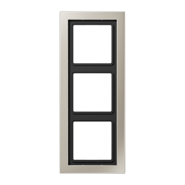 Jung ESD2983 Rahmen 3-fach senkrechte und waagerechte Montage LS-DESIGN Edelstahl