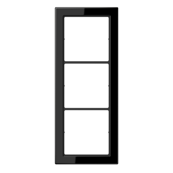 Jung FD983SW Rahmen 3-fach FLAT DESIGN schwarz