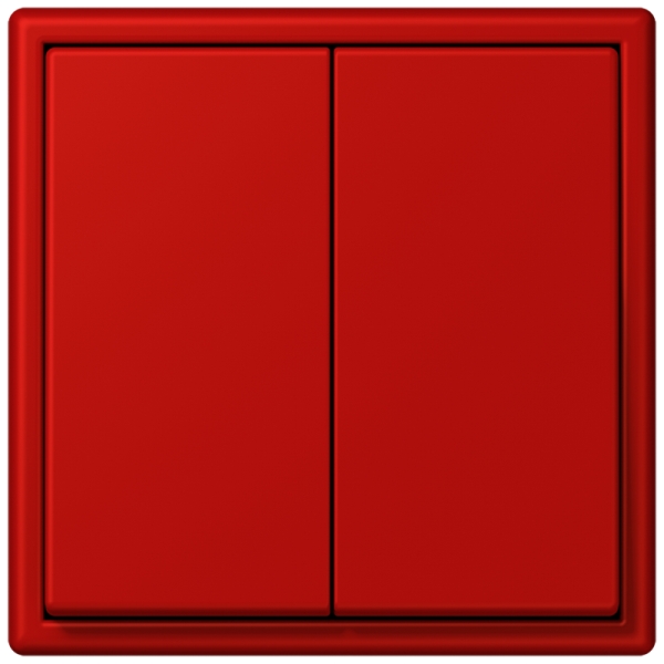 Jung FOHLC995227 Friends of Hue Funk-Wandsender Set 4-kanalig Serie LS rouge vermillon 31