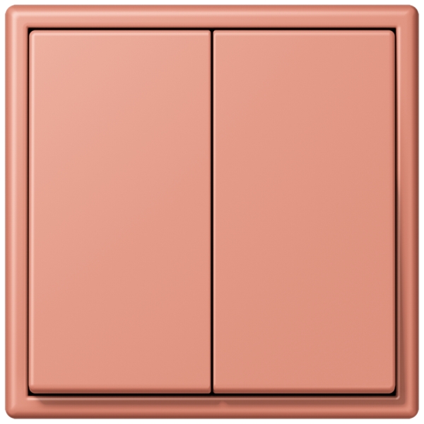 Jung FOHLC995233 Friends of Hue Funk-Wandsender Set 4-kanalig Serie LS l'ocre rouge moyen