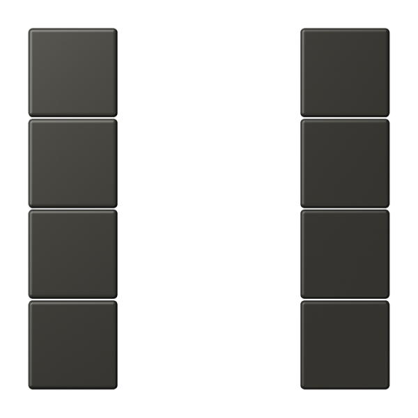 Jung LC504TSA4320R Tastensatz 4-fach F50 Serie LS ombre naturelle 59