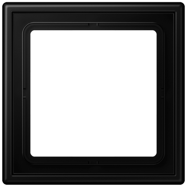 Jung LS981SWM Rahmen 1-fach senkrechte und waagerechte Montage LS 990 graphitschwarz matt