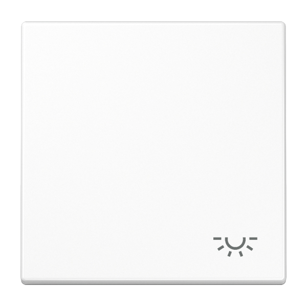 Jung LS990LWW Wippe 1-fach Symbol Licht Duroplast Serie LS alpinweiß