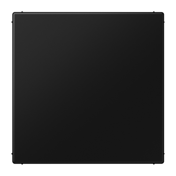 Jung LS994BSWM Blind-Abdeckung (gerastet) Thermoplast lackiert Serie LS graphitschwarz matt
