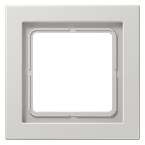 Jung LSD981LG Rahmen 1-fach senkrechte und waagerechte Montage Duroplast LS-DESIGN lichtgrau