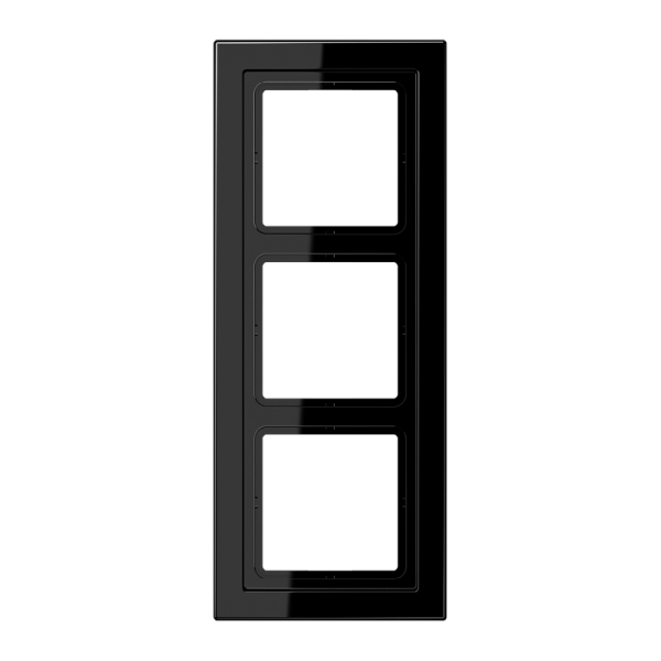 Jung LSD983SW Rahmen 3-fach senkrechte und waagerechte Montage Duroplast LS-DESIGN schwarz