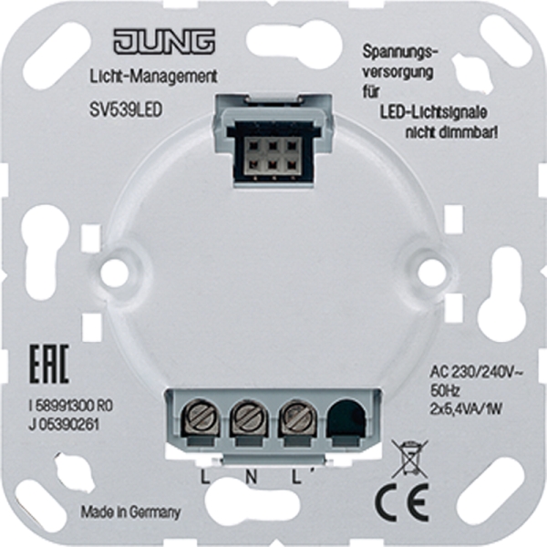 Jung SV539LED Spannungsversorgung AC 230V 50 Hz