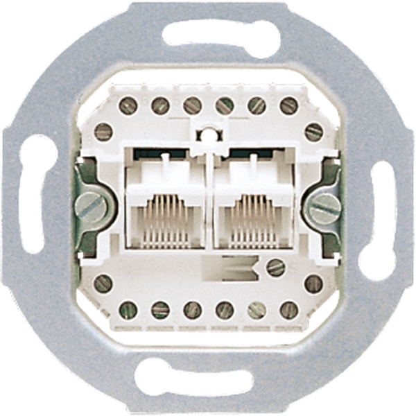 Jung UAE8-8UPO IAE/UAE-Anschlussdose für 2 Terminals (getrennt)