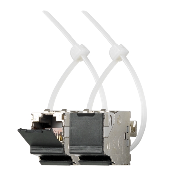 Jung UMA-CAT6A-25 Universalmodul Cat. 6A iso Typ A
