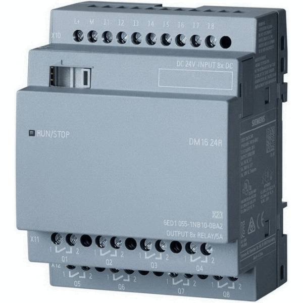 Siemens 6ED1055-1NB10-0BA2 LOGO!8 Erweiterungs-Modul 8 DE/8 DA