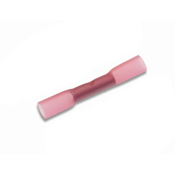 Cimco 180340 Stoßverbinder isoliert 0,5-1,0mm² rot, VE= 100 Stück