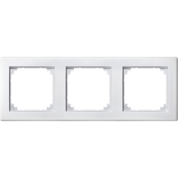 Merten 484319 M-SMART-Rahmen 3-fach polarweiß