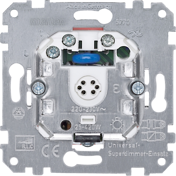Merten 577099 Universal-Superdimmer-Einsatz 25-420VA