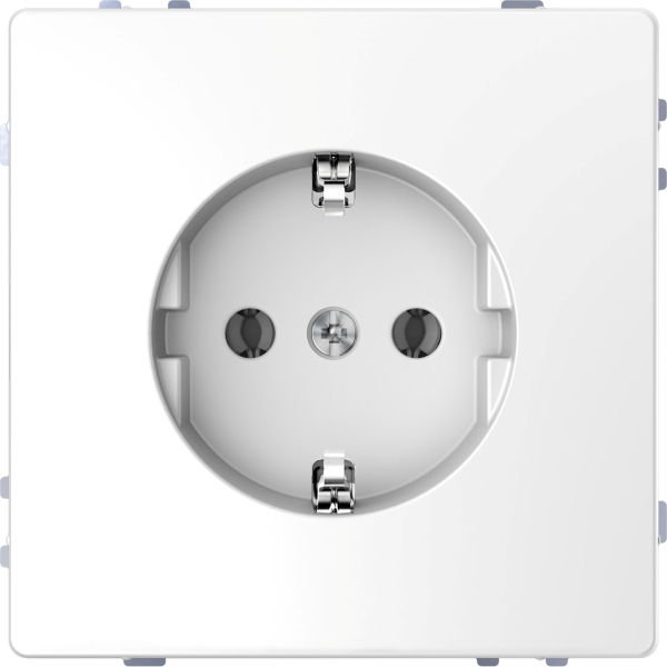 Merten MEG2301-6035 Schuko-Steckdose Steckklemmen Lotosweiß System Design