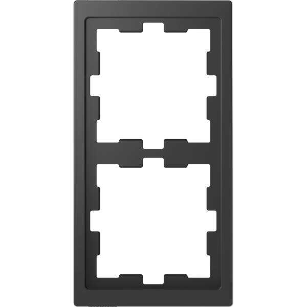 Merten MEG4020-6534 D-Life Rahmen 2-fach Anthrazit