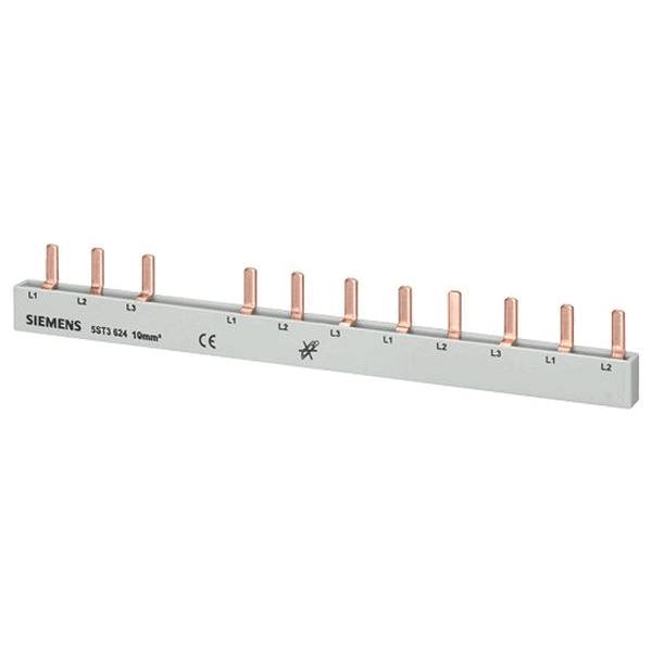 Siemens 5ST3624 Stiftsammelschiene 10mm² 3-phasig/N+8xPhase
