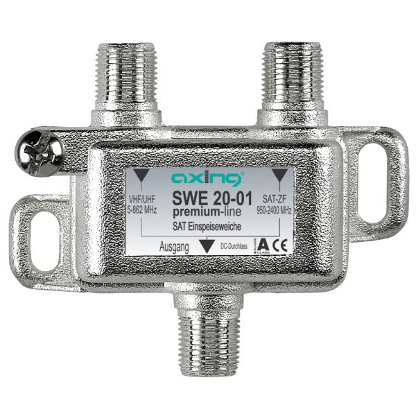 Axing SWE 20-01 SAT-Einspeiseweiche 2-fach