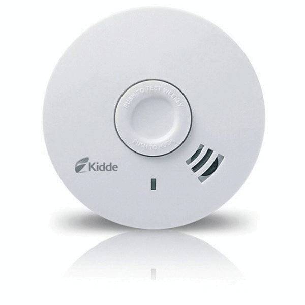 Kidde 13712 Rauchwarnmelder Q2 10-Jahres-Batterie fest