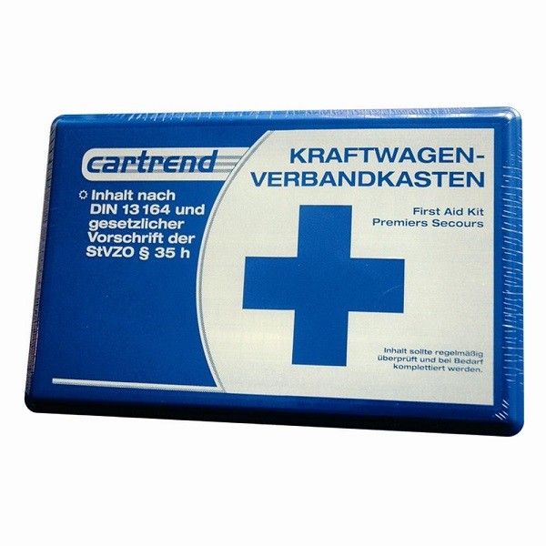 Cartrend 7700126 Verbandskasten Classic PVC-Koffer